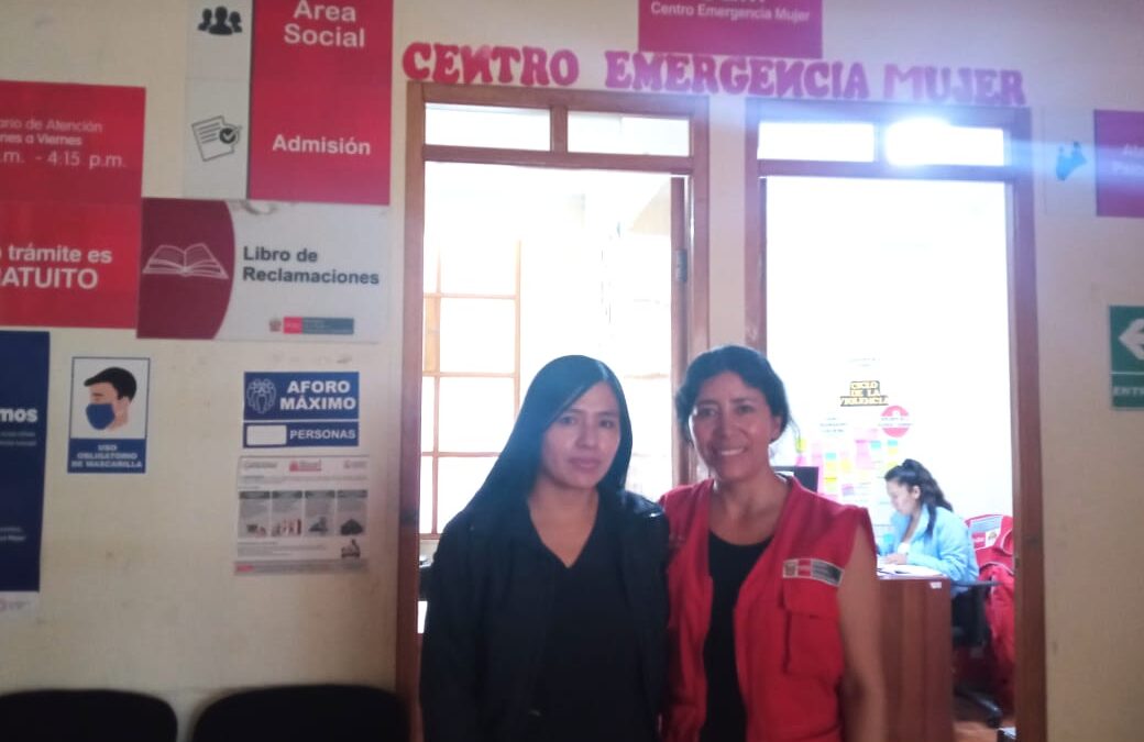 Articulación Interinstitucional con el CEM Cangallo para Actividades de Prevención de la Violencia contra la Mujer y Otros Miembros del Grupo Familiar