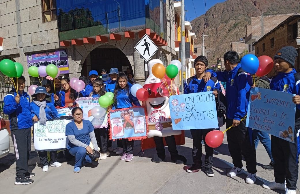 Campaña de Prevención y Pasacalle en la Lucha contra la Hepatitis B
