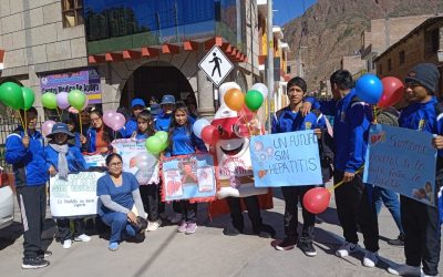 Campaña de Prevención y Pasacalle en la Lucha contra la Hepatitis B