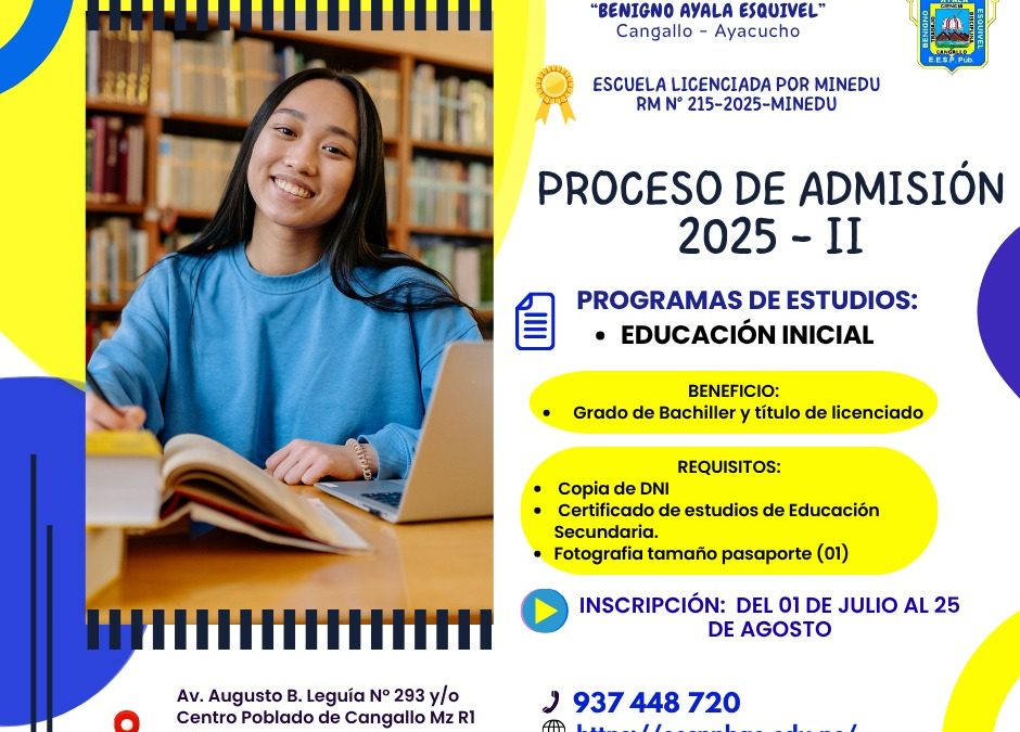 Admisión 2025